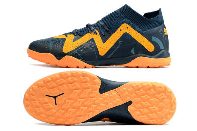 Puma Future Match TT TF Artificial Turf Soccer Shoes - Blue/Yellow