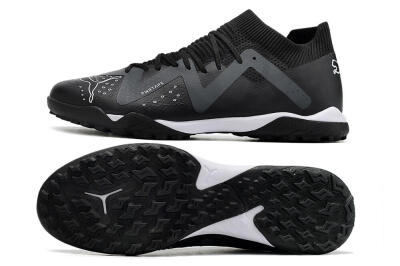 Puma Future Match TT TF Artificial Turf Soccer Shoes - Black/White