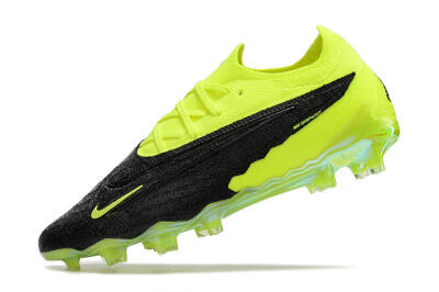 Nike Phantom GX Elite FG Firm Ground Soccer Cleats - Black/Green