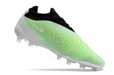 Nike Phantom GX Elite FG Firm Ground Soccer Cleats - White/Green/Black