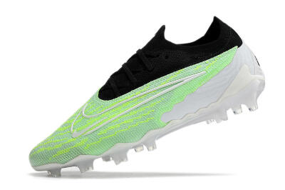 Nike Phantom GX Elite FG Firm Ground Soccer Cleats - White/Green/Black