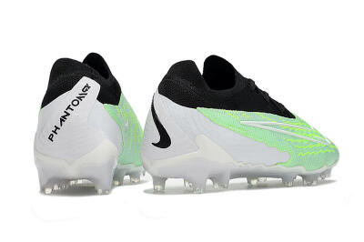 Nike Phantom GX Elite FG Firm Ground Soccer Cleats - White/Green/Black