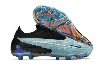 Nike Phantom GX Elite FG Firm Ground Soccer Cleats - Blue/Black
