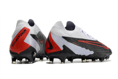 Nike Phantom GX Elite FG Firm Ground Soccer Cleats - Black/White/Red