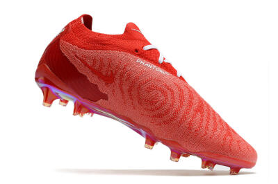 Nike Phantom GX Elite FG Firm Ground Soccer Cleats - Red/White