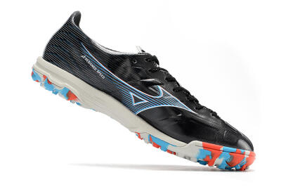 Mizuno Morelia Alpha Japan TF Artificial Turf Soccer Shoes - Black/White
