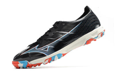 Mizuno Morelia Alpha Japan TF Artificial Turf Soccer Shoes - Black/White