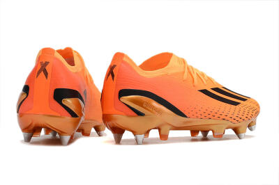 Adidas X Speedportal.1 SG Soft Ground Soccer Cleats - Orange/Black