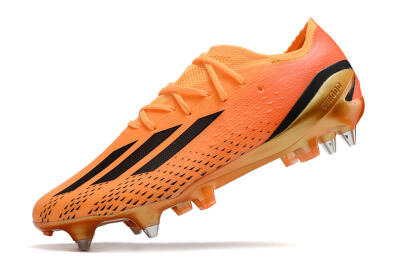 Adidas X Speedportal.1 SG Soft Ground Soccer Cleats - Orange/Black