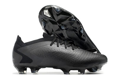 Adidas Predator Accuracy.1 Low FG Firm Ground Soccer Cleats - Black/Black