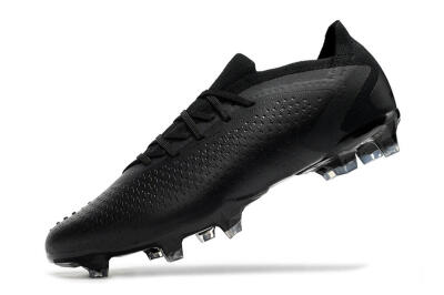 Adidas Predator Accuracy.1 Low FG Firm Ground Soccer Cleats - Black/Black