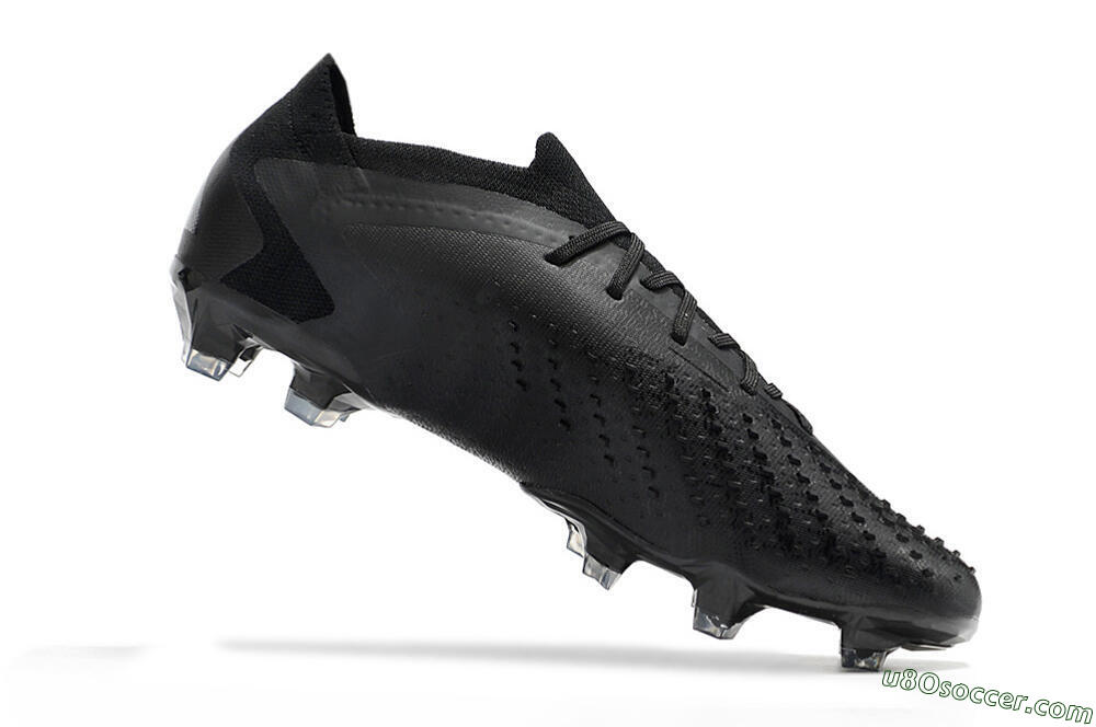 Adidas Predator Accuracy.1 Low FG Firm Ground Soccer Cleats - Black/Black 5