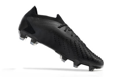 Adidas Predator Accuracy.1 Low FG Firm Ground Soccer Cleats - Black/Black