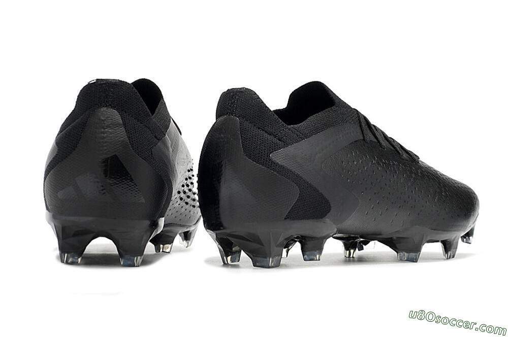 Adidas Predator Accuracy.1 Low FG Firm Ground Soccer Cleats - Black/Black 6