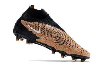 Nike Phantom GX Elite DF Link FG Firm Ground Soccer Cleats - Black/Pink