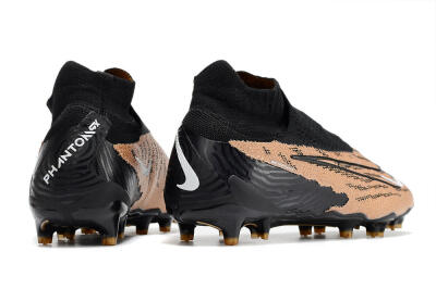Nike Phantom GX Elite DF Link FG Firm Ground Soccer Cleats - Black/Pink