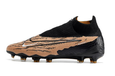 Nike Phantom GX Elite DF Link FG Firm Ground Soccer Cleats - Black/Pink