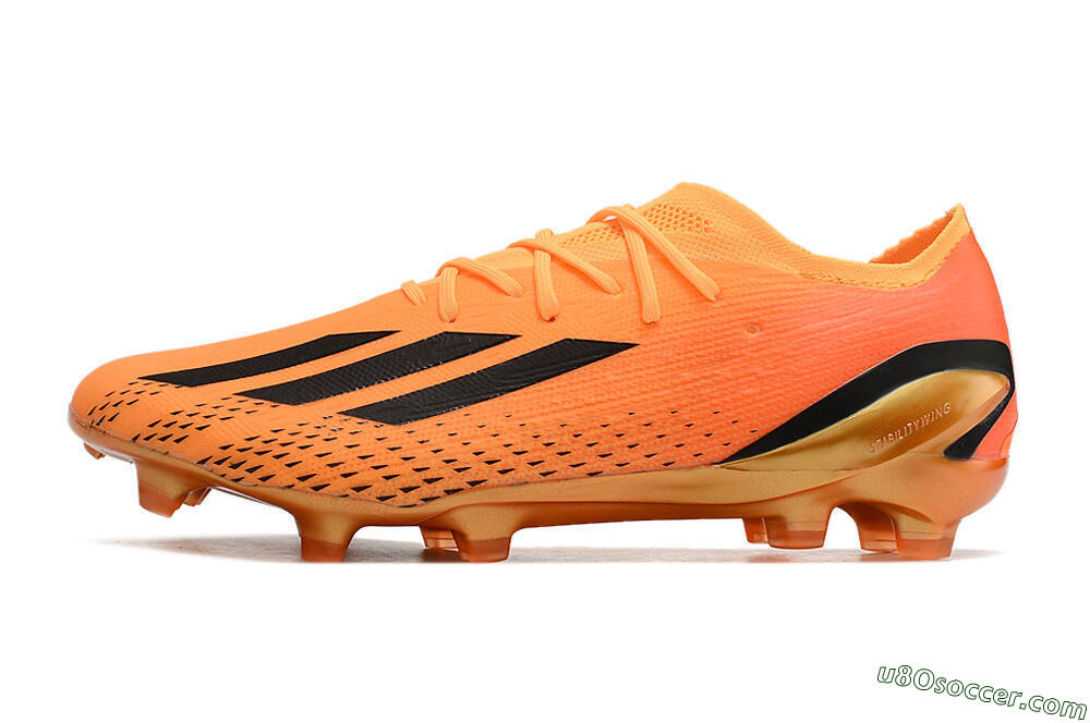 Adidas X Speedportal.1 FG Firm Ground Soccer Cleats - Orange/Black 2
