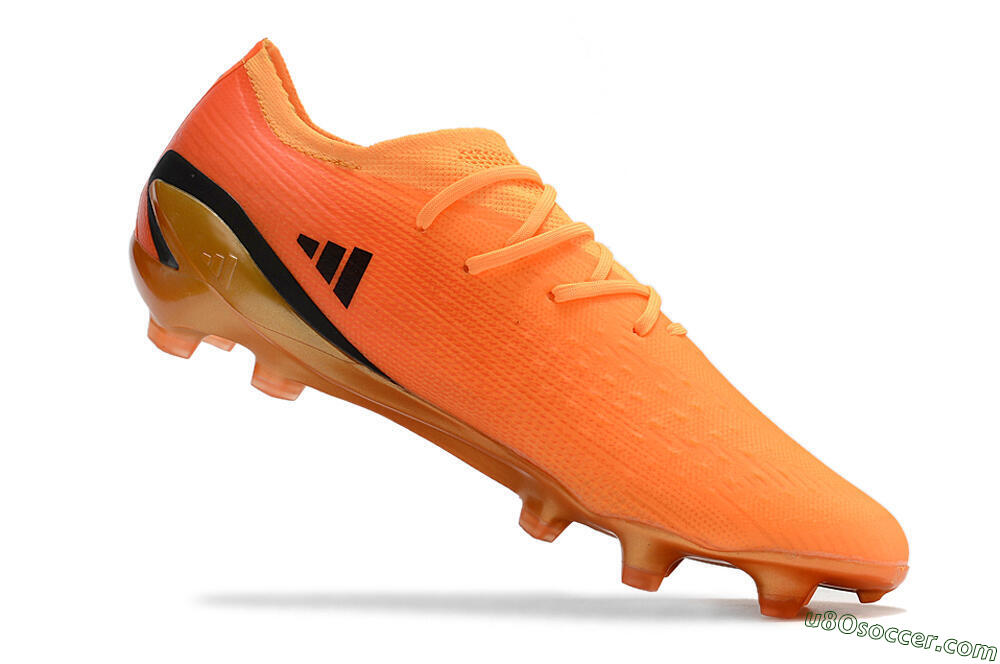 Adidas X Speedportal.1 FG Firm Ground Soccer Cleats - Orange/Black 4