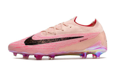 Nike Phantom GX Elite FG Firm Ground Soccer Cleats - Pink/Black