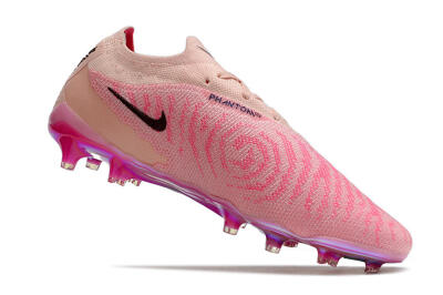 Nike Phantom GX Elite FG Firm Ground Soccer Cleats - Pink/Black