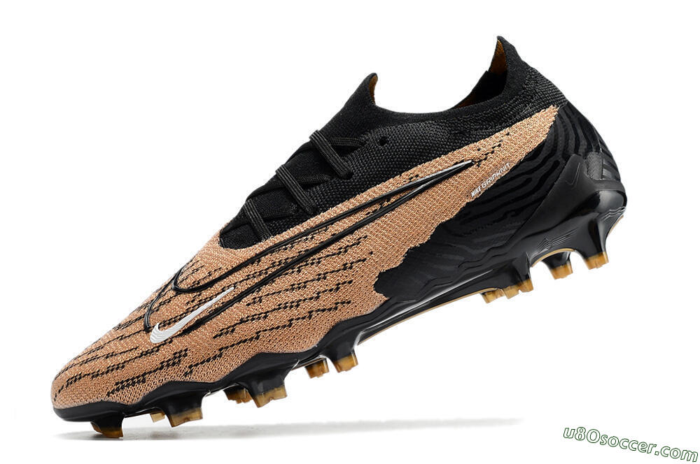 Nike Phantom GX Elite FG Firm Ground Soccer Cleats - Brown/Black 5