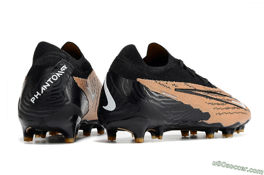 Nike Phantom GX Elite FG Firm Ground Soccer Cleats - Brown/Black 6