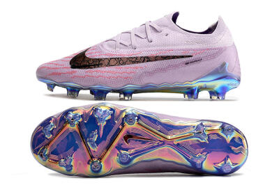Nike Phantom GX Elite FG Firm Ground Soccer Cleats - Purple/Pink/Black