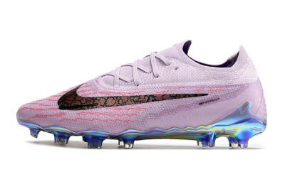 Nike Phantom GX Elite FG Firm Ground Soccer Cleats - Purple/Pink/Black