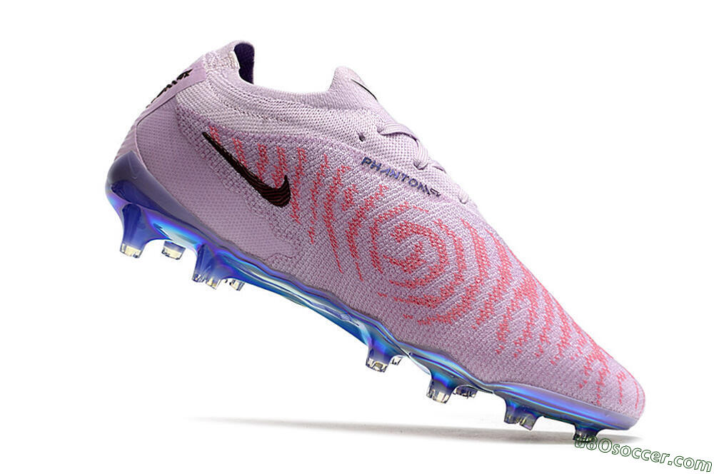 Nike Phantom GX Elite FG Firm Ground Soccer Cleats - Purple/Pink/Black 4