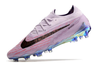 Nike Phantom GX Elite FG Firm Ground Soccer Cleats - Purple/Pink/Black