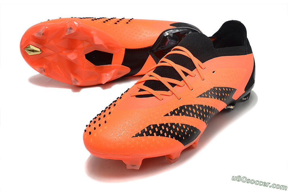 Adidas Predator Accuracy 23.1 FG Firm Ground Soccer Cleats - Orange/Black 3