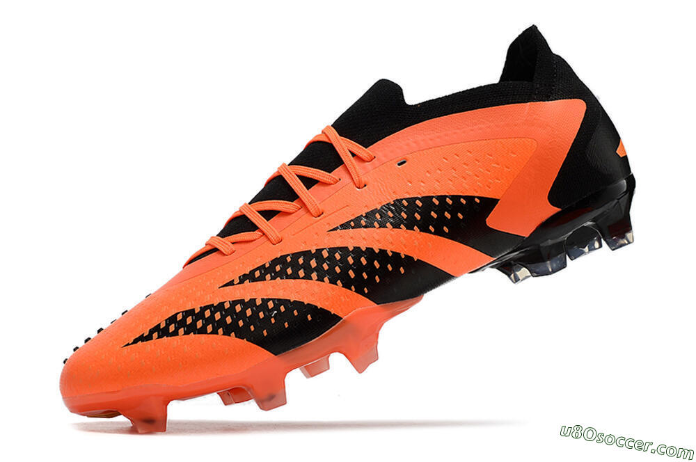 Adidas Predator Accuracy 23.1 FG Firm Ground Soccer Cleats - Orange/Black 4