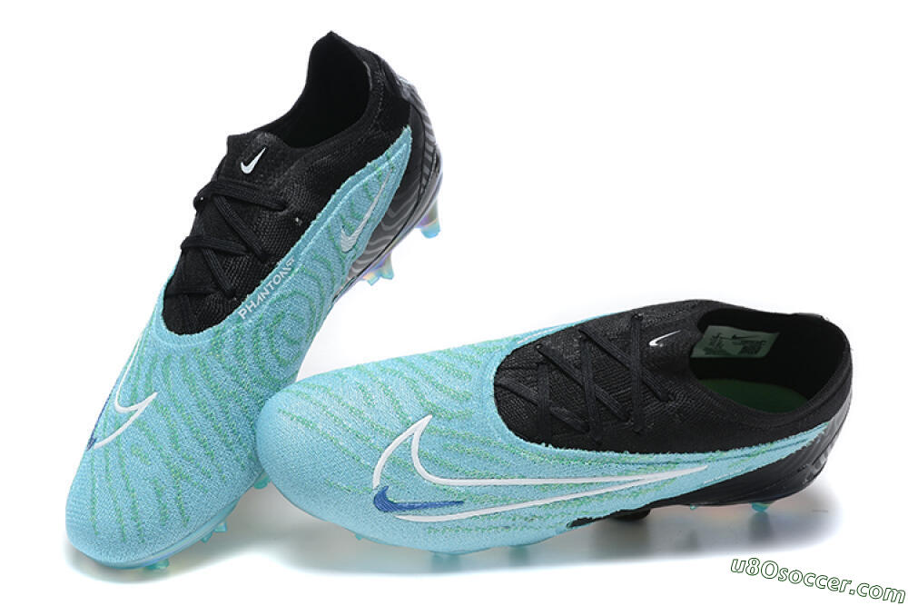 Nike Phantom GX Elite FG Firm Ground Soccer Cleats - Blue/Black/White 5