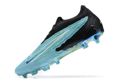 Nike Phantom GX Elite FG Firm Ground Soccer Cleats - Blue/Black/White