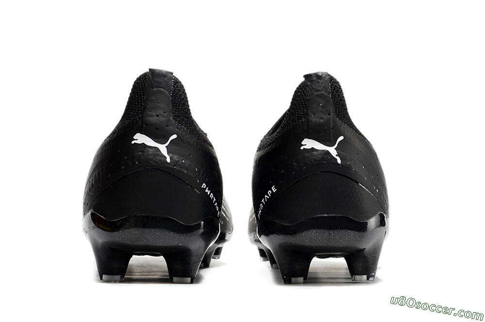 Puma Ultra Ultimate FG Firm Ground Soccer Cleats - Black/Whtie 6