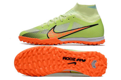 Nike Air Zoom Mercurial Superfly 15 Elite TF Artificial Turf Soccer Shoes - Yellow/Orange/Black