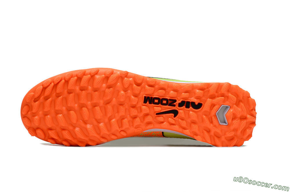 Nike Air Zoom Mercurial Superfly 15 Elite TF Artificial Turf Soccer Shoes - Yellow/Orange/Black 6