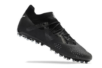 Puma Future Ultimate AG Artificial Grass Soccer Cleats - Black/White