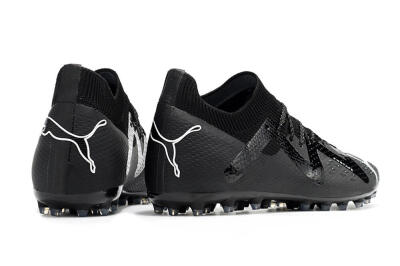 Puma Future Ultimate AG Artificial Grass Soccer Cleats - Black/White