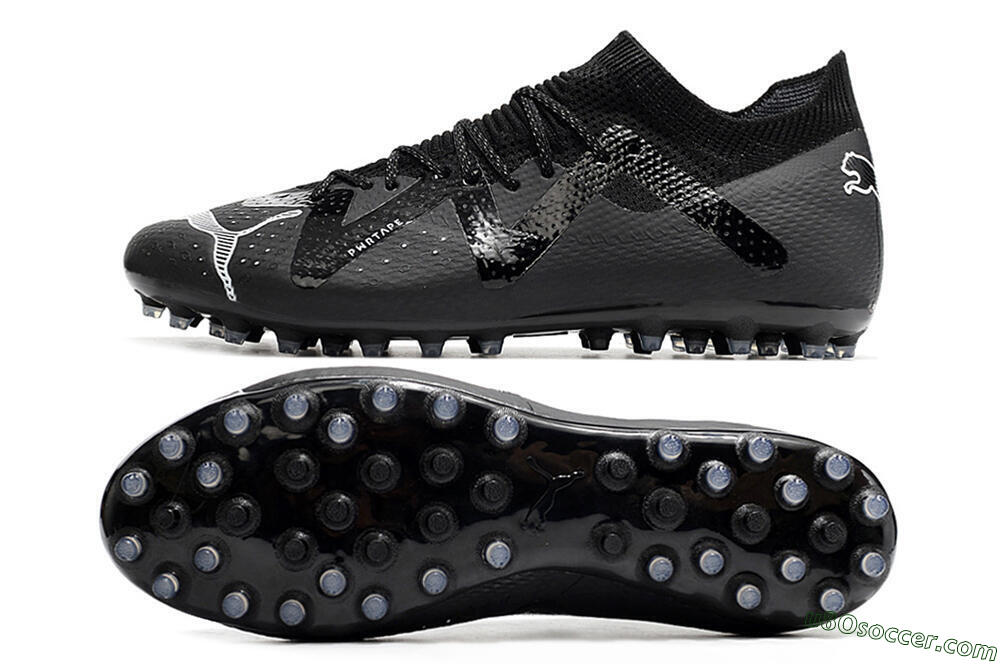 Puma Future Ultimate AG Artificial Grass Soccer Cleats - Black/White 0