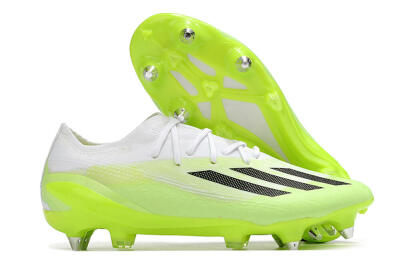 Adidas X Speedportal.1 SG Soft Ground Soccer Cleats - Green/Black/White