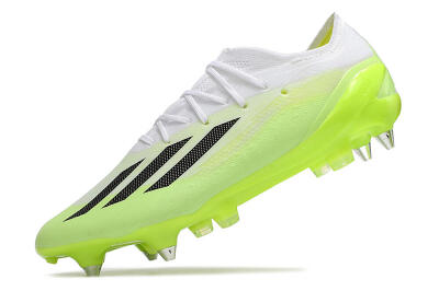 Adidas X Speedportal.1 SG Soft Ground Soccer Cleats - Green/Black/White