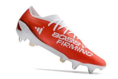 Adidas X Speedportal.1 SG Soft Ground Soccer Cleats - White/Orange/Black
