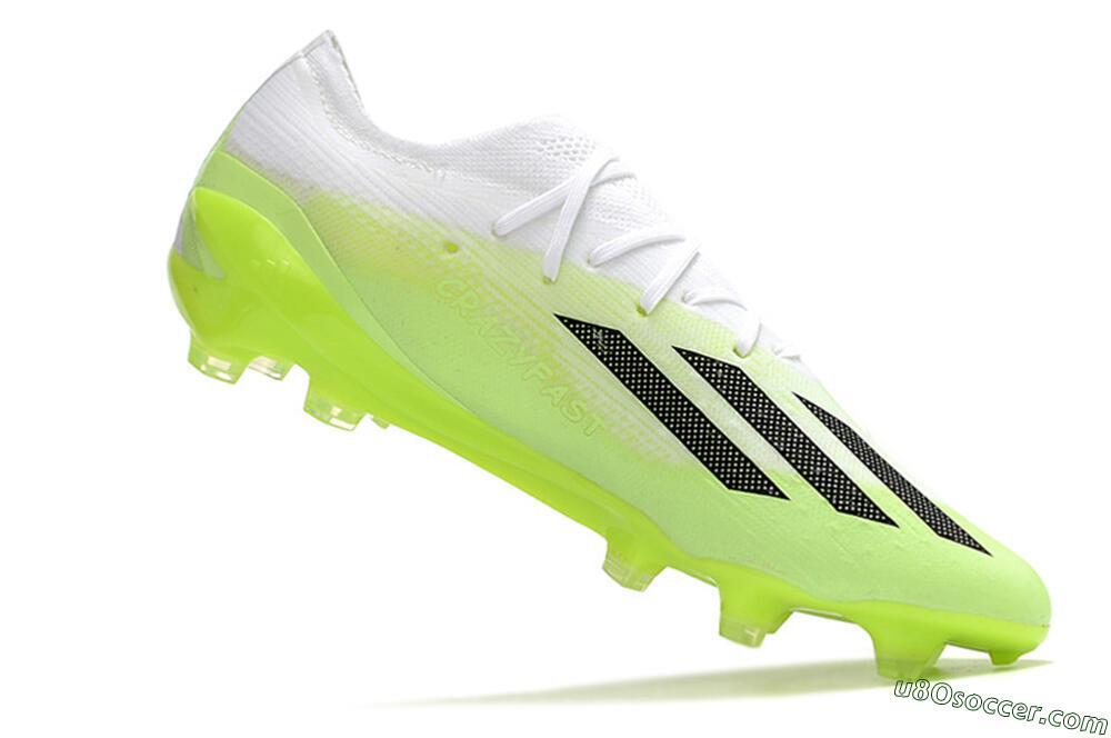 Adidas X Speedportal.1 FG Firm Ground Soccer Cleats - Green/Black/White 4