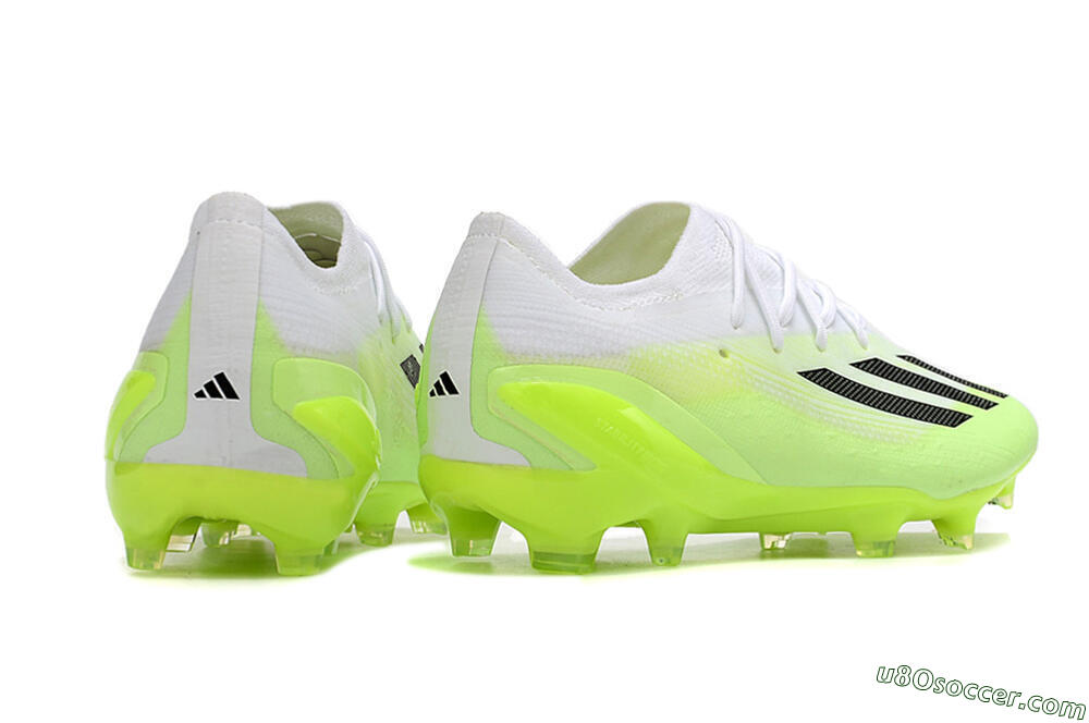 Adidas X Speedportal.1 FG Firm Ground Soccer Cleats - Green/Black/White 6