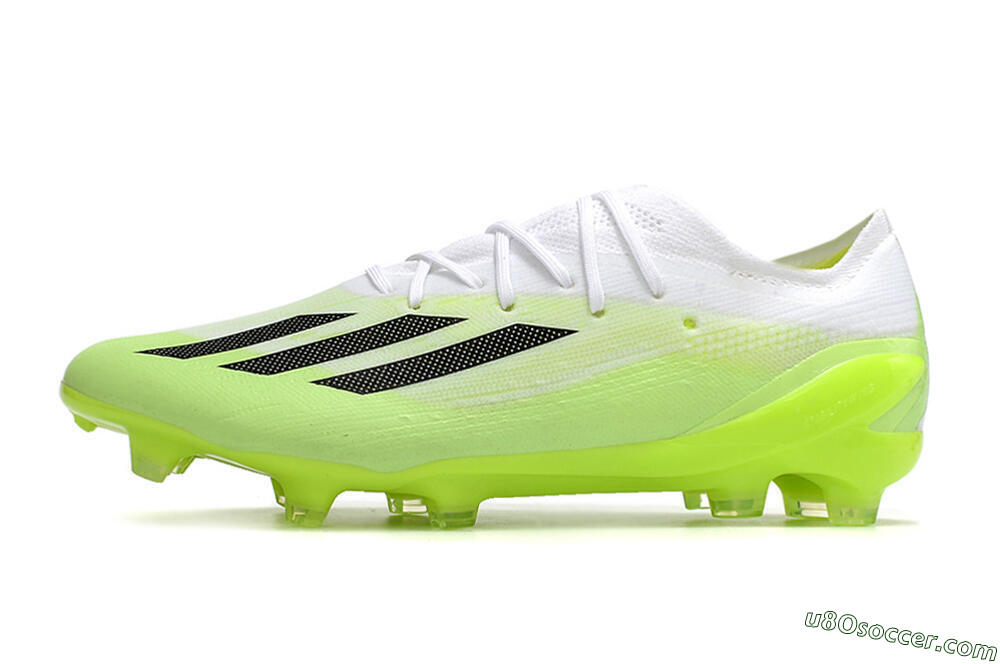 Adidas X Speedportal.1 FG Firm Ground Soccer Cleats - Green/Black/White 2