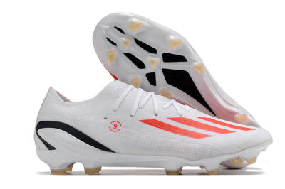 Adidas X Speedportal.1 FG Firm Ground Soccer Cleats - White/Orange/Black