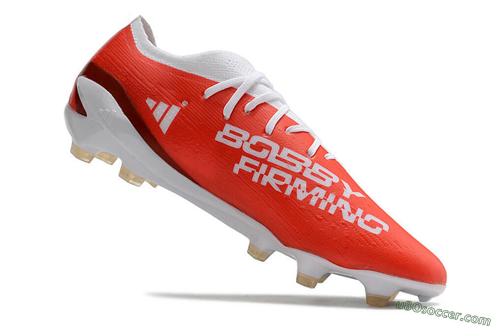 Adidas X Speedportal.1 FG Firm Ground Soccer Cleats - White/Orange/Black 4