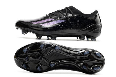 Adidas X Speedportal.1 FG Firm Ground Soccer Cleats - Black/Purple